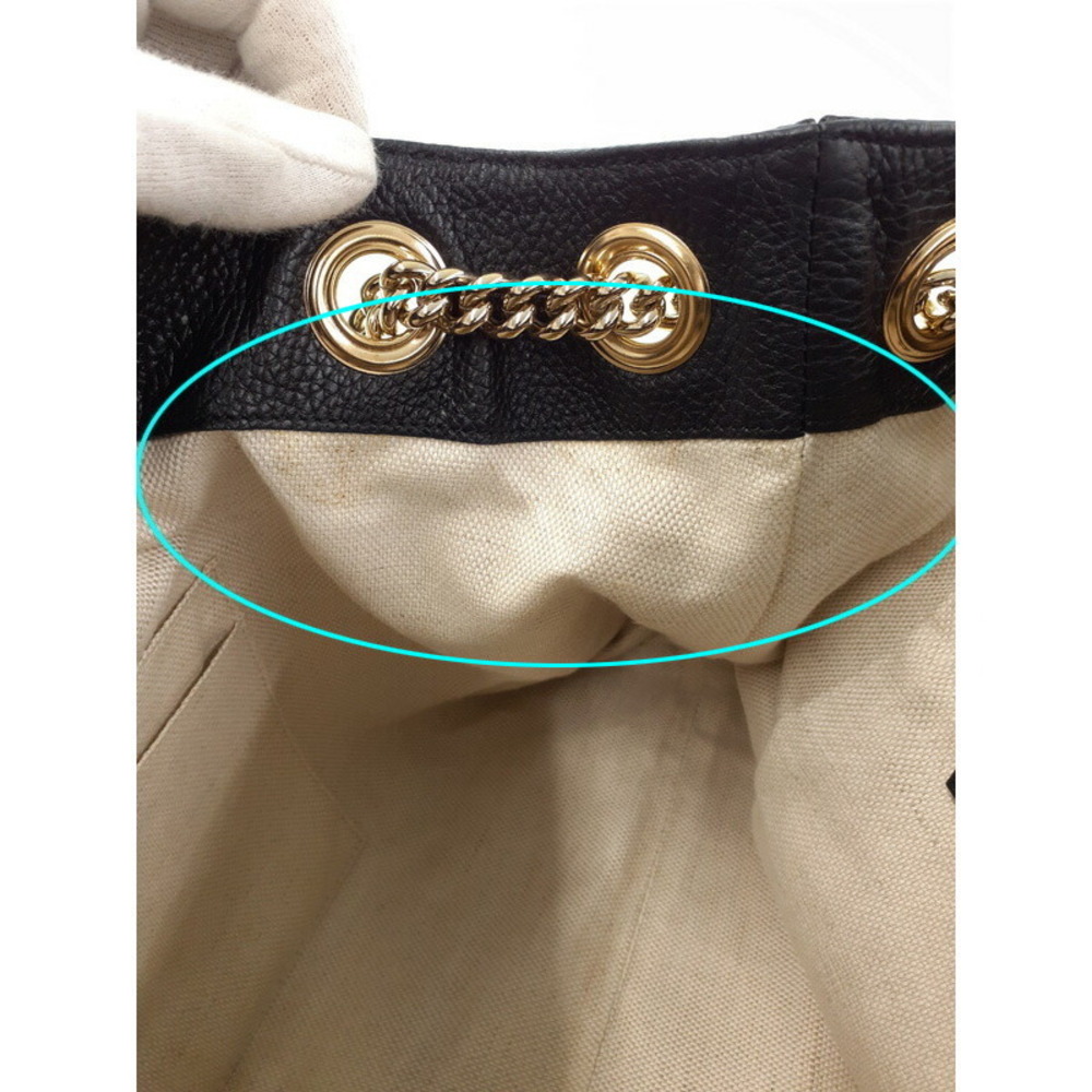 GUCCI Soho Interlocking GG Chain Shoulder Bag - Picture 7 of 9